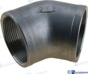 STREET ELBOW BANDED AISI 316 1-1/2