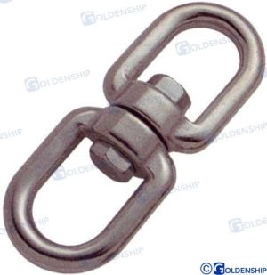 SWIVEL, EYE & EYE 16MM (PACK 5)