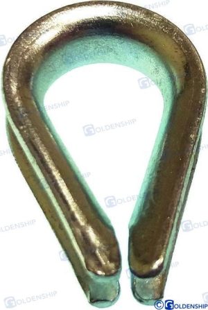THIMBLES ELECTRIC. GALV. STEEL 20MM