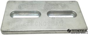 USA PLATE 305*152*13 H.C. 140 ALU