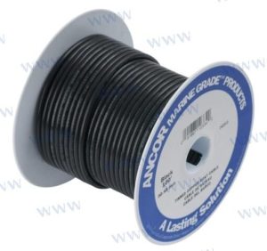 WIRE 00AWG (67mm²) Black 100ft